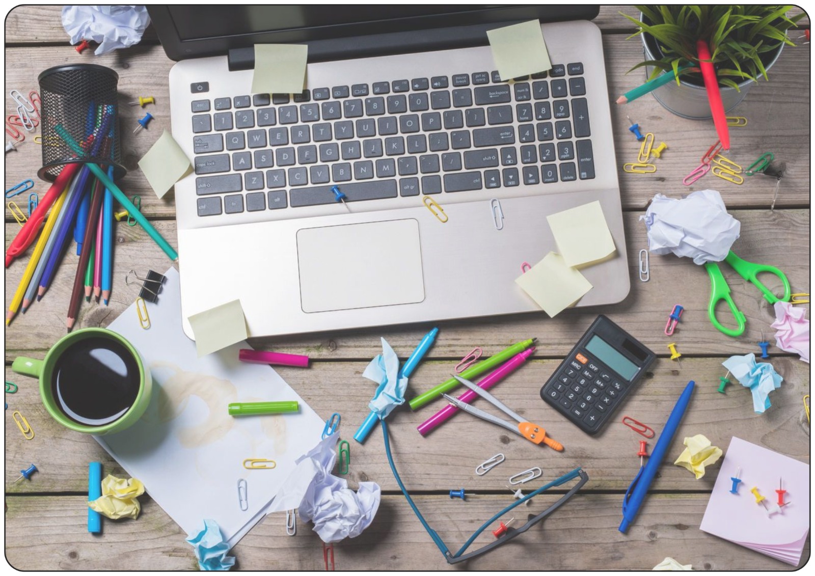 Organising your digital files is like cleaning out a chaotic backpack